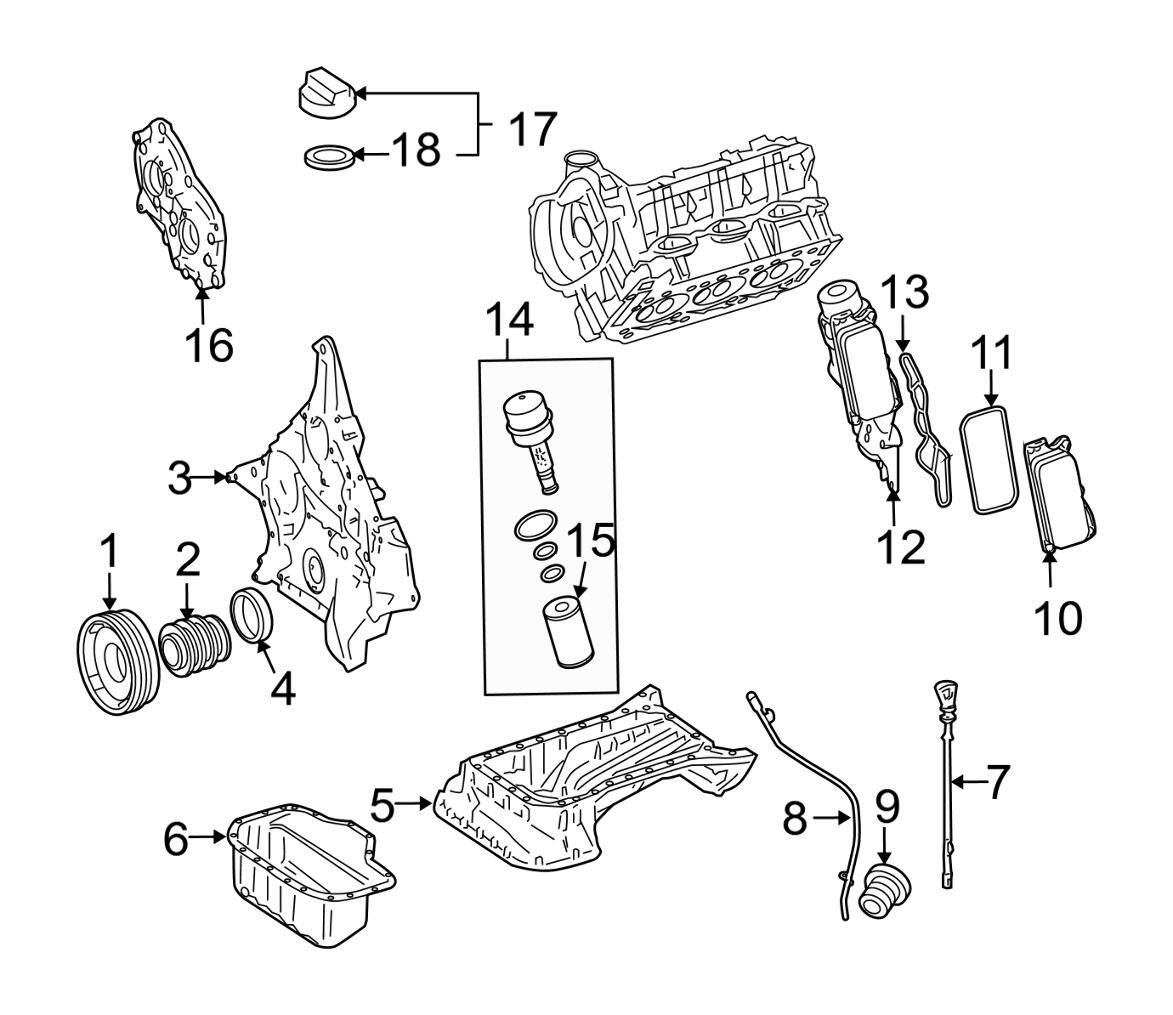 Mercedes Oil Filter Housing Gasket 2721840080